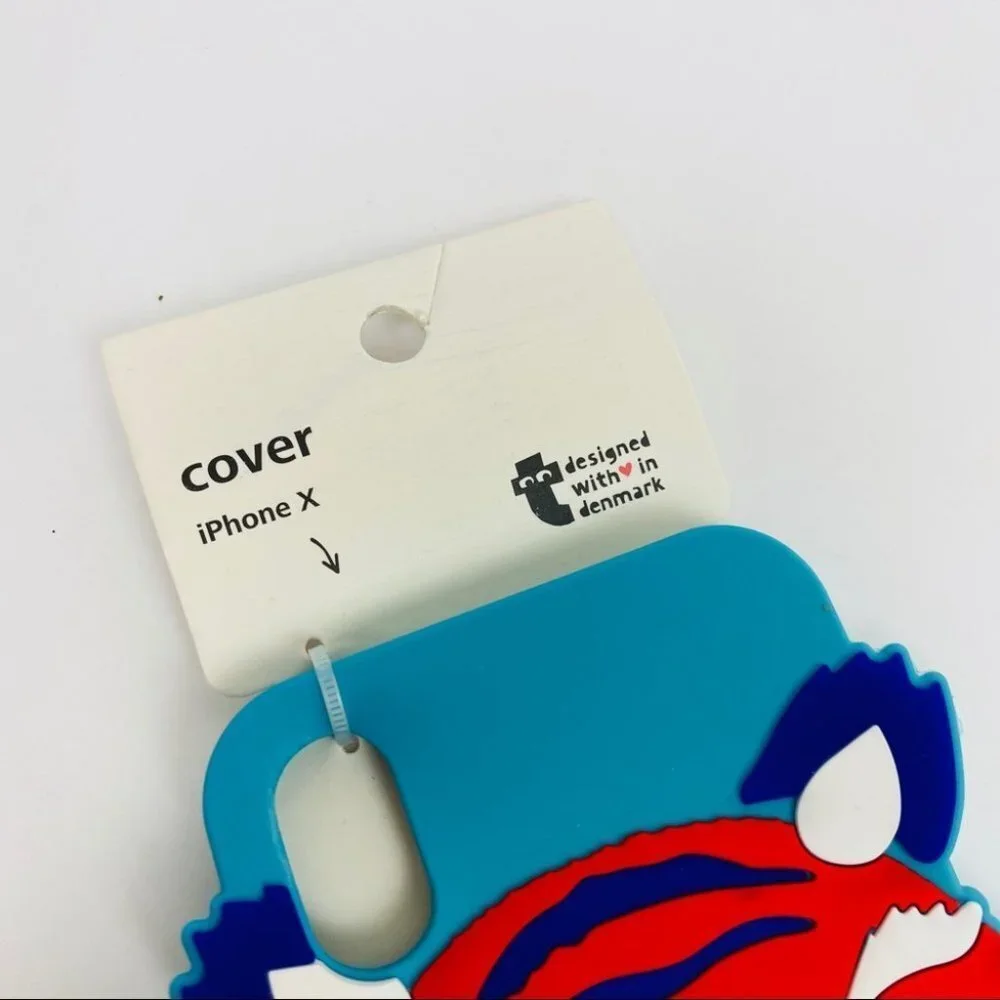 NEW iPhone X Silicone Phone Case Roaring Tiger